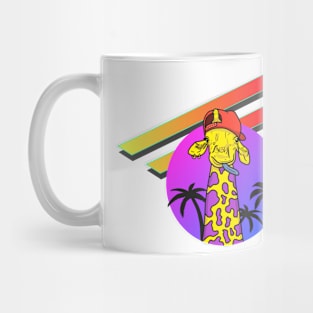 80s Giraffe Mug